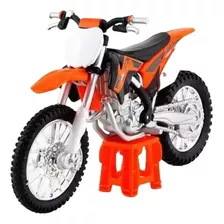 Oto Maisto Fresh Metal 2 Wheelers Ktm 450 Naranja Esc 1/18