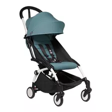 Carriola De Paseo Babyzen Yoyo² +6 2020 Aqua Con Chasis Color Blanco