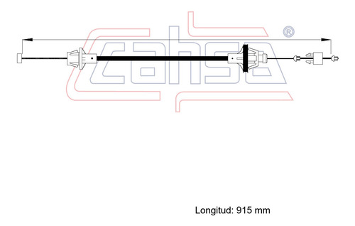 Cable Acelerador Para Chevrolet Gmc Yukon Slt 5.7l 2004 Foto 2