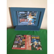 Mega Drive Genesis Sonic 3d Blast Caixa Recortada Original