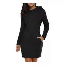 Vestido Hoodie 3 En 1 Sudadera Blusa Suéter Casual 5119 