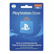 Tarjeta Playstation 50us$