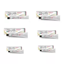 Coloração Itallian Hairtech 60g Professional 6 Unidades