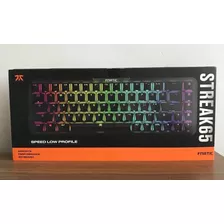 Teclado Mecanico Fnatic Streak65 Tamaño 65% Switches Rápidos