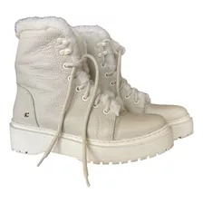 Coturno Fem Colcci Forrado Off White