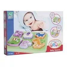 Peças De Encaixar Baby Sauros Super Toys