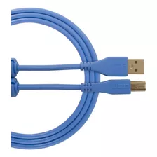 Cable Audio Usb Udg 2.0 A-b 1 Mt Celeste Recto U95001lb