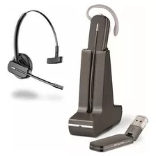 Audifonos Plantronics 203949-01 Savi W445-m, Dect 6.0 Color Negro