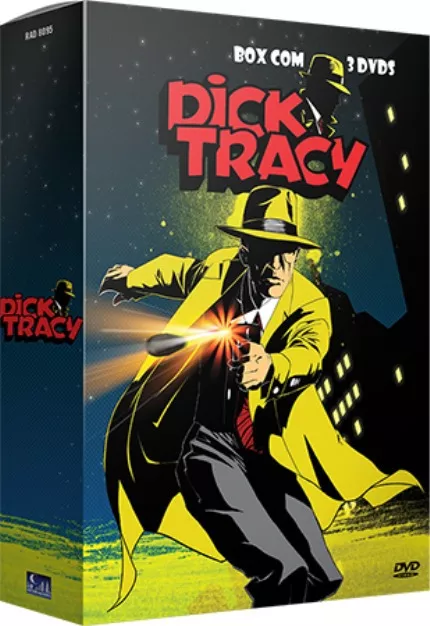 Dick Tracy Box 3 Dvd Volumes 1, 2 & 3 Novo Original Lacrado