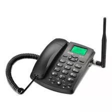 Telefone Celular Rural De Mesa Fixo Gsm100 Preto Elgin