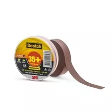 Fita Isolante 33+ 3m Scotch 19mmx20m Profissional Maron