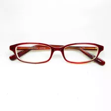 Lente Óptico Oliver Peoples Maria Red Brown Japan Small 51mm