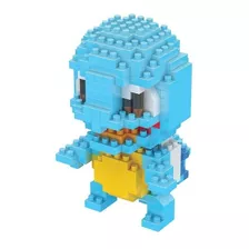 Mini Bloques Figura 3d Pokemon Squirtle Armable