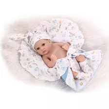 Colcha De Boneca De 10 Polegadas Azul Gifts Reborn Boy Lifel