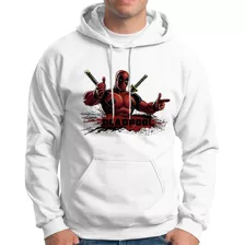 Moletom Canguru Deadpool Casaco Masculino Feminino