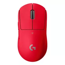 Mouse Gamer Inalambrico Logitech G Pro X Superlight Red Color Rojo