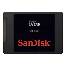 Disco Sólido Interno Sandisk Ultra 3d Sdssdh3-500g-g25 500gb Preto
