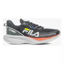 Zapatillas Fila Activewear Transition F01r00083 Color Negro/limón/coral - Adulto 40 Ar