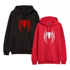 2 Sudaderas Hoodies Spiderman Pareja Pack De Sudaderas