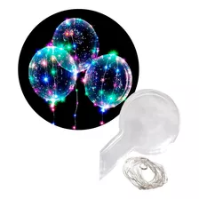 Globos Led Gigante 45 Cm + Micro Led Globo Vinilo Bomba Led