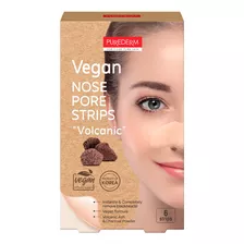 Purederm Vegan Nose Pore Strip Volcanic Bandas Puntos Negros