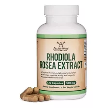 Rhodiola Rosea 500 Mg 120 Cap - Unidad a $1385