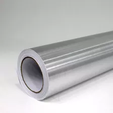 Vinilo Autoadhesivo Metalizado Cepillado Símil Metal 
