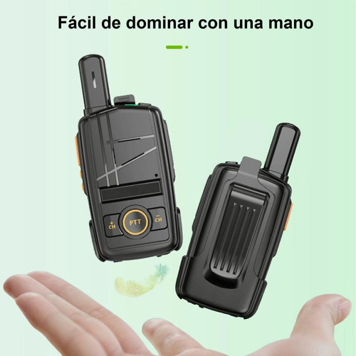 Radios Walkie Talkie Recargable, Altavoces Con Micrfono Foto 6