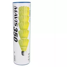 Peteca Badminton Yonex Mavis 350 Tubo Com 06 Unidades 