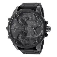 Relógio Masculino Dz 7396 Black Mr Daddy Original 57mm