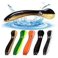 Soft Bionic Lure Plastic - Pacote Com 10 Iscas Realistas De