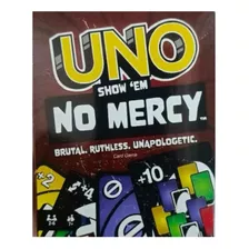 Jogo De Cartas Uno Show Em No Mercy Lançamento Mattel Hwv18