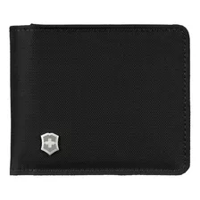 Billetera Bifold Ext Con Protección Rfid Color Negro, Victorinox, Monedero