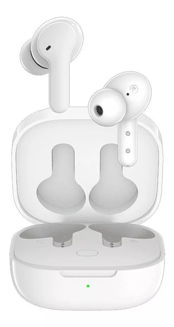 Fone De Ouvido In-ear Sem Fio Qcy True Wireless Earbuds T13 Branco
