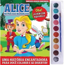 Livro Alice No País Das Maravilhas Livro Para Pintar