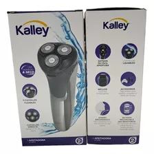 Afeitadora Electrica Kalley K-smk Lavable 3 Cabezas Recargab