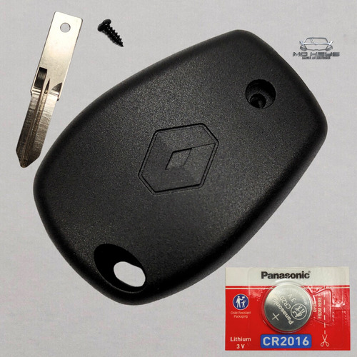 Carcasa Llave Renault Duster Stepway Sandero Logo Original Foto 3