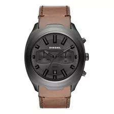 Reloj Hombre Diesel Tumbler Color De La Correa Café