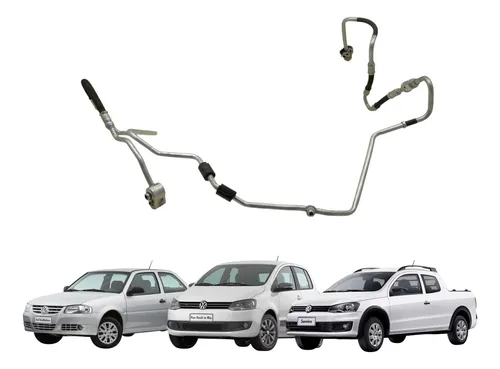 Mangueira Ar Condicionado Tubo 6 Vw Fox Gol Sav G5 G6