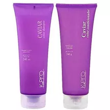 Shampoo + Condicionador Caviar Color K.pro