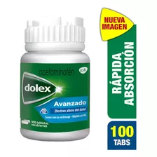 Dolex Avanzado 500mg X 100 Tabletas