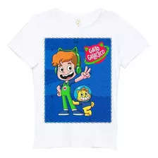 Camiseta Infantil Gato Galactico Presente Envio Imediato