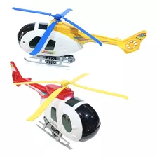 Helicóptero De Juguete Con Cuerda