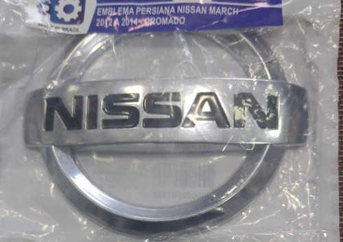 Foto de 1 Emblema Persiana Nissan March 2012-14 Tipo Original Consul