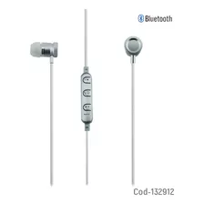 Audífono Bluetooth Sport Bb487 Silver