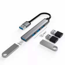 Hub Usb 3.0 Tipo A 4 Portas Em Aluminio