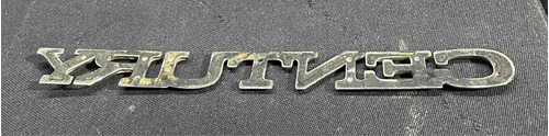 Emblema Lateral Letras Buick Century Original Foto 5