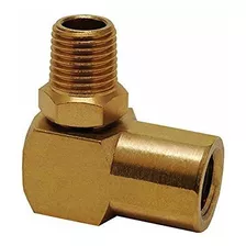 Hot Max 28085 De 90 Grados Giratoria 1/4 Pulgadas Male Npt X