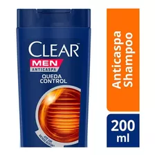 Shampoo Clear Men Anticaspa Queda Control 200ml