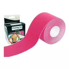 Cintas Kinesiologicas Vendaje Neuromuscular Kinesio Tape Color Rosa Chicle